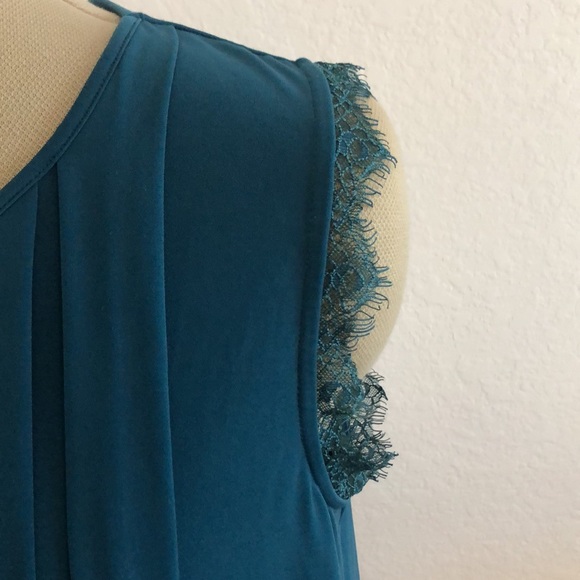 Banana Republic Peacock Blue Blouse - Picture 4 of 4